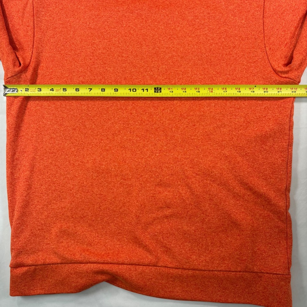 The North Face Hoodie‎ Mens Large Mountain Athletics Orange Heather Pullover - Picture 8 of 9